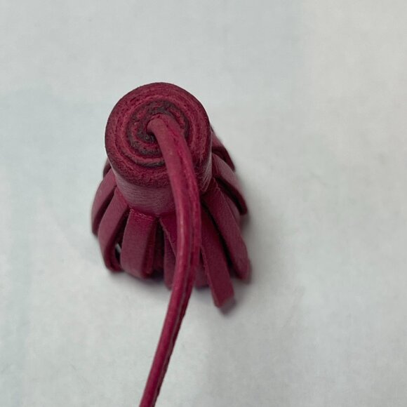 Hermes Anemone Milo Lambskin Leather Carmencita Page Marker - Pink - Preowned - Picture 4 of 9